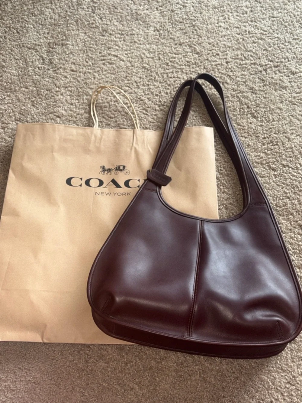 Rare Vintage Coach Ergo Shopper Purse #9035 - Picture 7 of 8